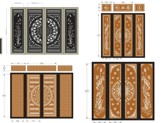 20 Mẫu Cổng 4 Cánh Thiết Kế Đẹp Cho Mọi Kiểu Nhà