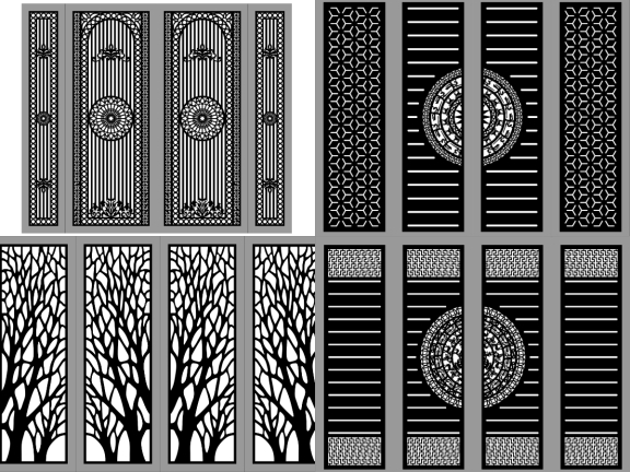 20 Mẫu Cổng CNC Nhà Phố Thiết Kế Theo Yêu Cầu