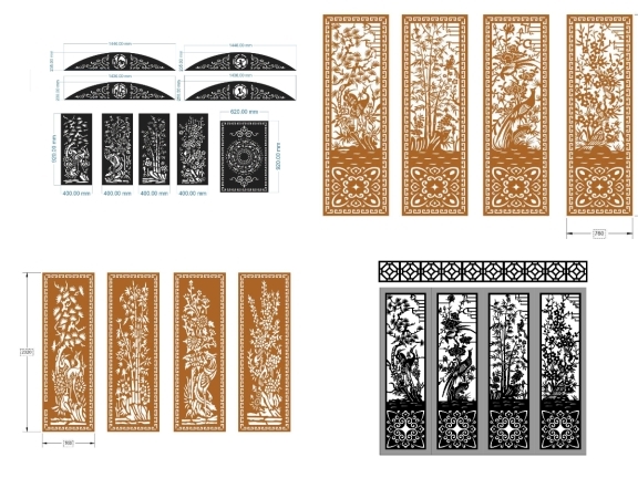 23 mẫu cổng tứ quý mới nhất