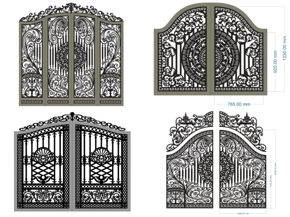 23 mẫu cổng vòm mới nhất 2026