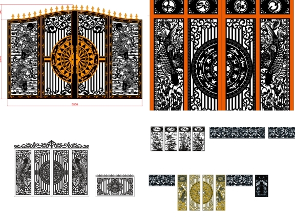 25 mẫu cổng cá chép đẹp nhất năm