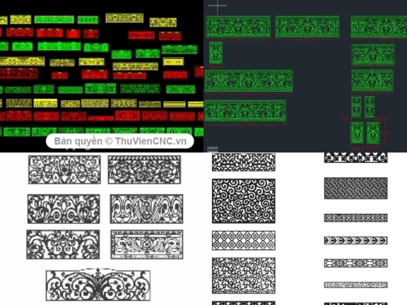 5 File thiết kế tổng hợp những mẫu lan can được ưa chuộng nhất hiện nay trên Autocad