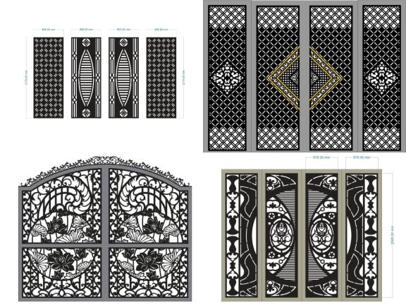 5 mẫu cổng hoa hiện đại nhất