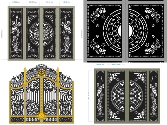 5 mẫu cổng hoa mới nhất