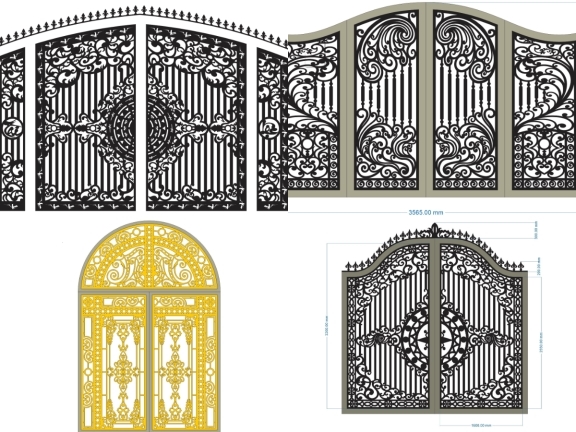 5 mẫu cổng vòm mới nhất hiện đại