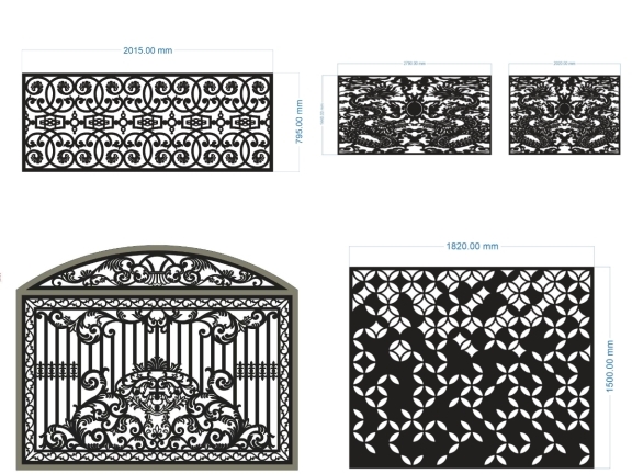 5 mẫu hàng rào được khách hàng yêu thích nhất