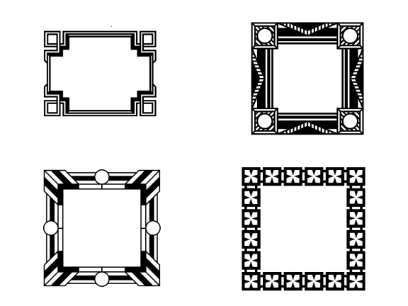 5 mẫu khung tranh cắt cnc hoa văn đẹp nhất