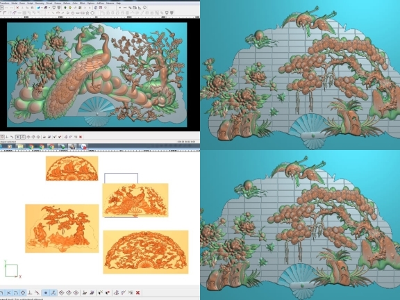 5 mẫu thiết kế Tranh quạt CNC siêu đẹp