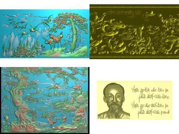 5 Mẫu Tranh Jdpaint CNC miễn phí đẹp mắt trên ThuvienCNC