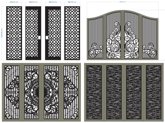 6 mẫu cổng hoa mới nhất