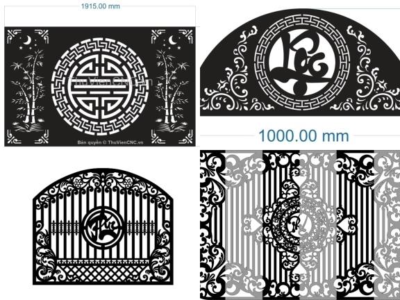 6 Mẫu Hàng Rào Phúc Lộc Thọ Bền Đẹp Theo Thời Gian