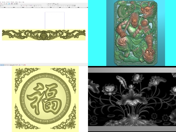 6 Mẫu hoa văn 3D thiết kế Jdpaint độc lạ nhất