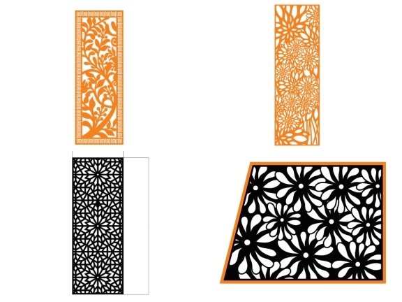 6 Mẫu vách ngăn CNC đẹp cho không gian hiện đại