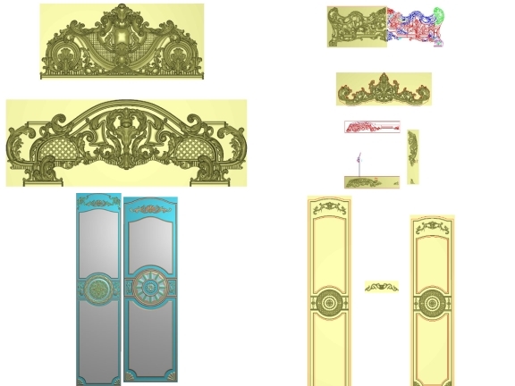 7 bản vẽ thiết kế giường cắt cnc hot nhất