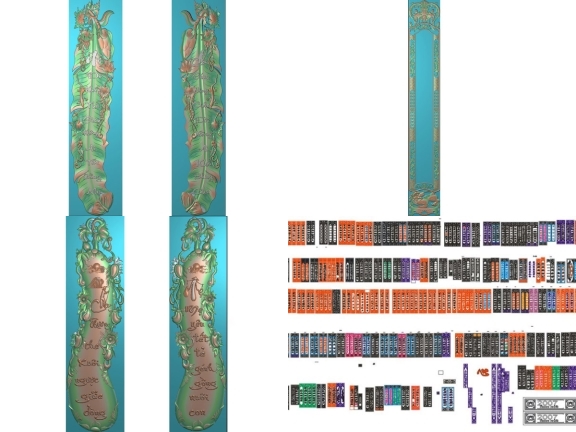 7 file 3d CNC câu đối giá rẻ