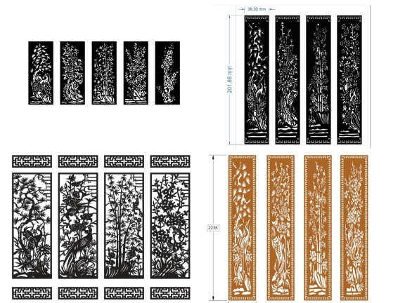 7 mẫu cổng tứ quý hiện đại gửi anh em tham khảo