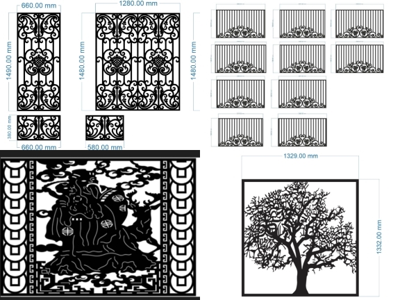 7 mẫu hàng rào thiết kế nhất