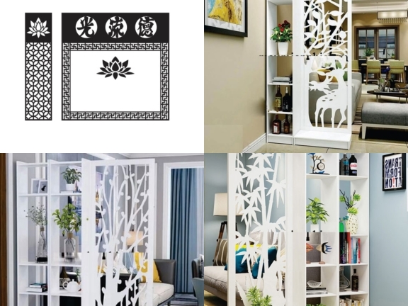 7 mẫu vách ngăn cnc đẹp nhất