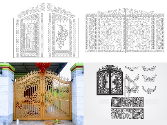 8 bộ Cổng thiết kế Cad, corel và Ai mới nhất hiện nay