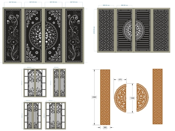 8 mẫu cổng hoa mới nhất