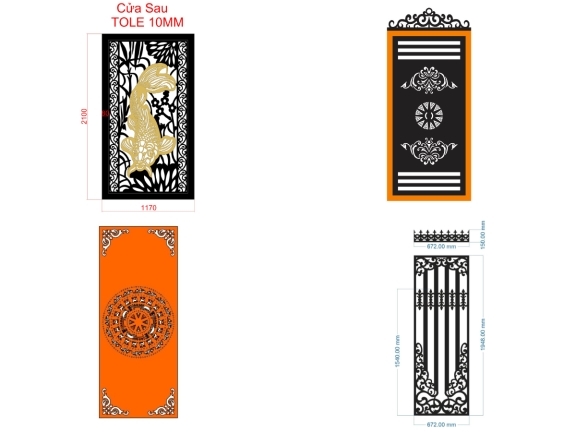 9 Mẫu Cổng 1 Cánh Phù Hợp Nhiều Kiến Trúc Nhà Ở