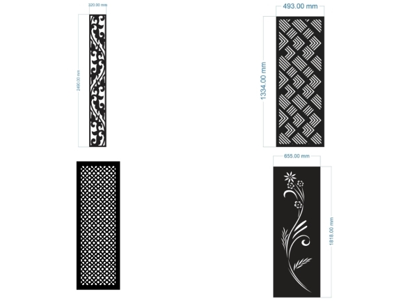 9 Mẫu Vách Cổng Hiện Đại Phù Hợp Nhiều Kiến Trúc