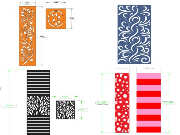 9 Mẫu Vách Cổng Kiểu Dáng Hiện Đại