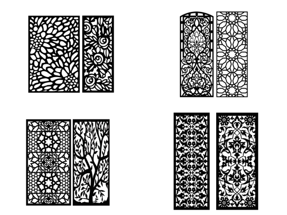 9 mẫu vách ngăn cnc miễn phí thiết kế hiện đại chỉ có trên thuviencnc.vn