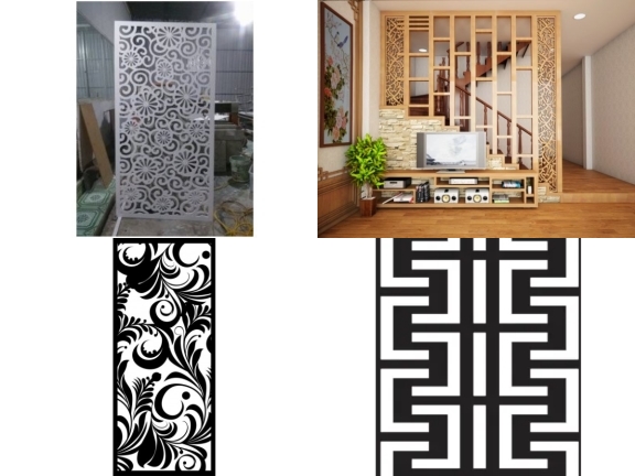 Bộ 10 mẫu vách ngăn cnc được tải nhiều nhất