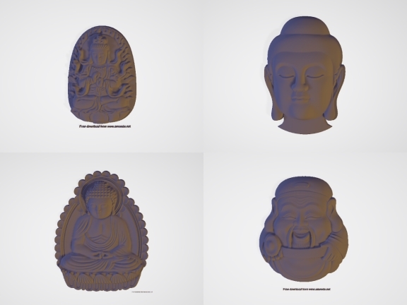 Bộ 12 mẫu Tượng Stl chất lượng nhất hiện nay