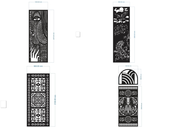 Bộ 15 mẫu cổng 1 cánh đẹp nhất