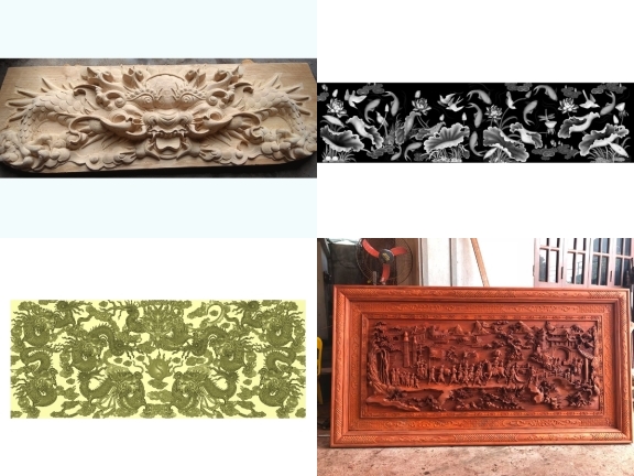 Bộ 15 thiết kế Jdpaint Tranh CNC tuyệt đẹp