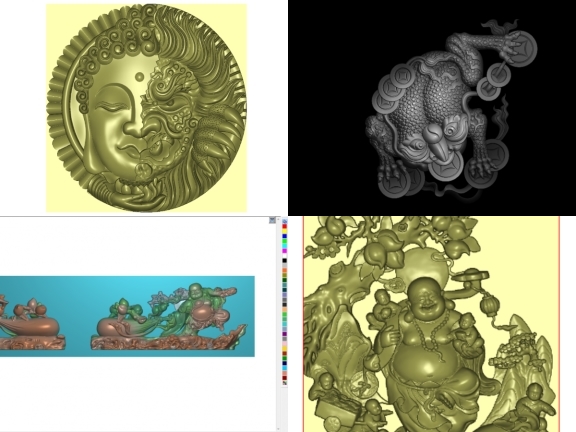 Bộ 5 mẫu Tượng jdpaint chỉ với 180.000đ