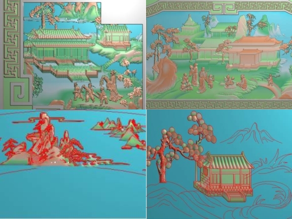 Bộ 5 Tranh CNC Jdpaint miễn phí trên Thuviencnc.vn