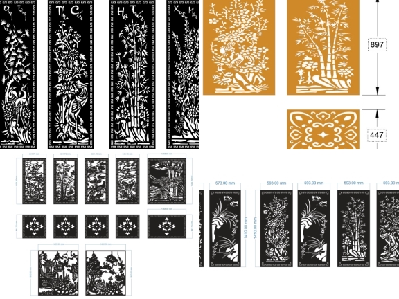 Bộ sưu tập 200 mẫu cổng trúc