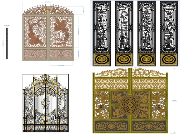 BST Cổng Cao Cấp Phong Cách Hiện Đại – Đẳng Cấp Từ Cái Nhìn Đầu Tiên