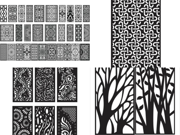 Bộ sưu tập 12 mẫu vách ngăn cnc phòng khách được tải nhiều nhất