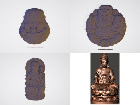 Bộ sưu tập 15 mẫu Tượng Stl miễn phí cực đẹp