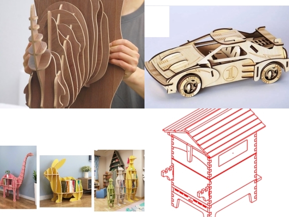 Bộ sưu tập 4 mẫu Mô hình CNC cực đẹp