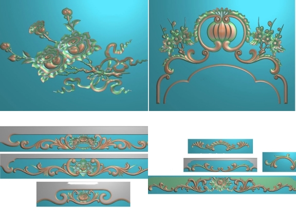 Bộ sưu tập 5 mẫu dạ triện CNC đẹp, các chi tiết