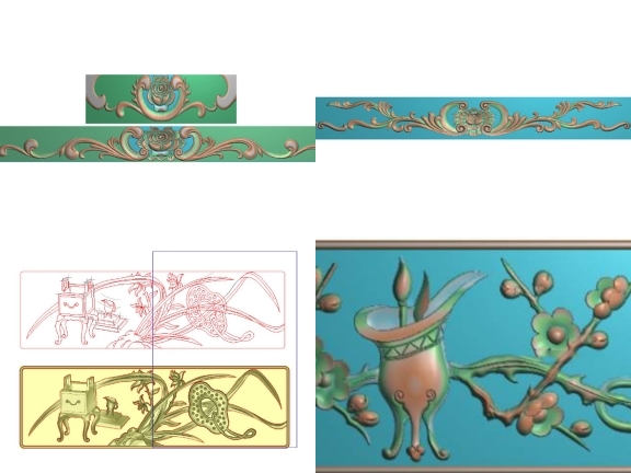 Bộ sưu tập 5 mẫu dạ triện CNC được thiết kế rất đẹp trên jdpaint