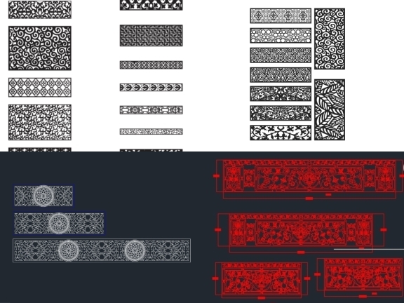 Bộ sưu tập 5 mẫu thiết kế tổng hợp Lan Can CNC đẹp nhất hiện nay