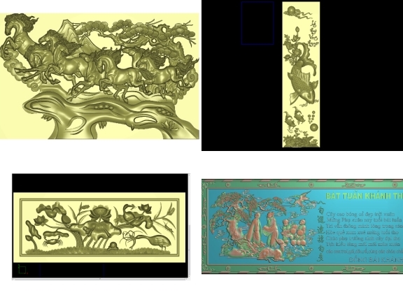 Bộ sưu tập 5 mẫu thiết kế Tranh miễn phí trên Jdpaint