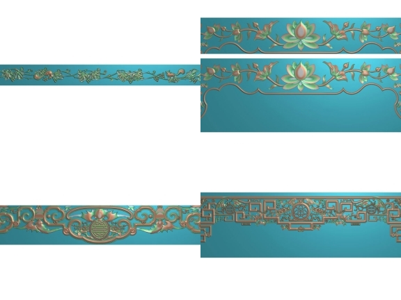 Bộ sưu tập 5 mẫu triện CNC trang trí tuyệt đẹp và đầy đủ