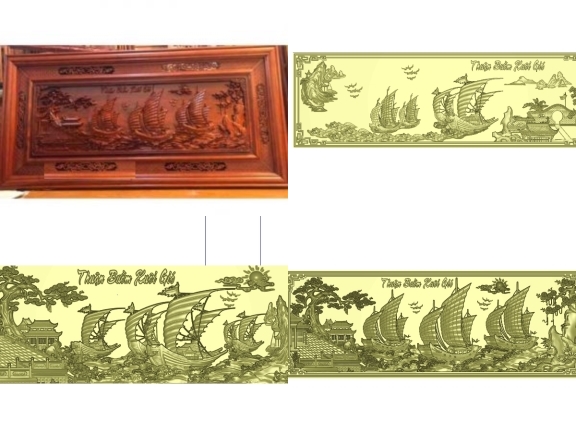 Bộ sưu tập 5 thiết kế Tranh Thuận Buồm Xuôi Gió tuyệt đẹp trên Jdpaint