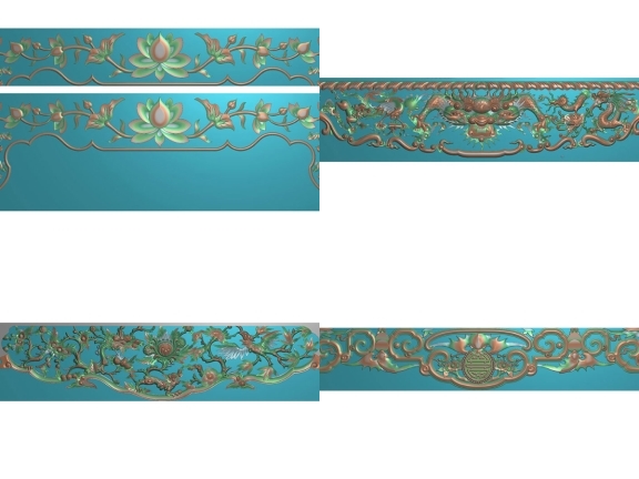 Bộ sưu tập 6 mẫu dạ triện CNC đẹp, chất lượng