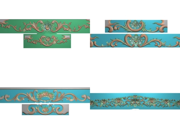 Bộ sưu tập 7 mẫu dạ triện CNC đẹp, các chi tiết cắt ghép đầy đủ