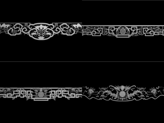 Bộ sưu tập 8 mẫu mâm trần CNC jdpaint đẹp, được nhiều người dùng