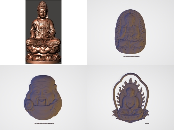 Bộ sưu tập 8 mẫu tượng được sử dụng nhiều nhất