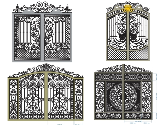 Bộ Sưu Tập Cổng Cao Cấp – Sự Kết Hợp Giữa Nghệ Thuật Và Kiến Trúc